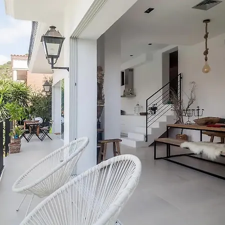 ヴィラ Colonial. Impressive Views Of The Sea. High Design. Renovated. シッチェス